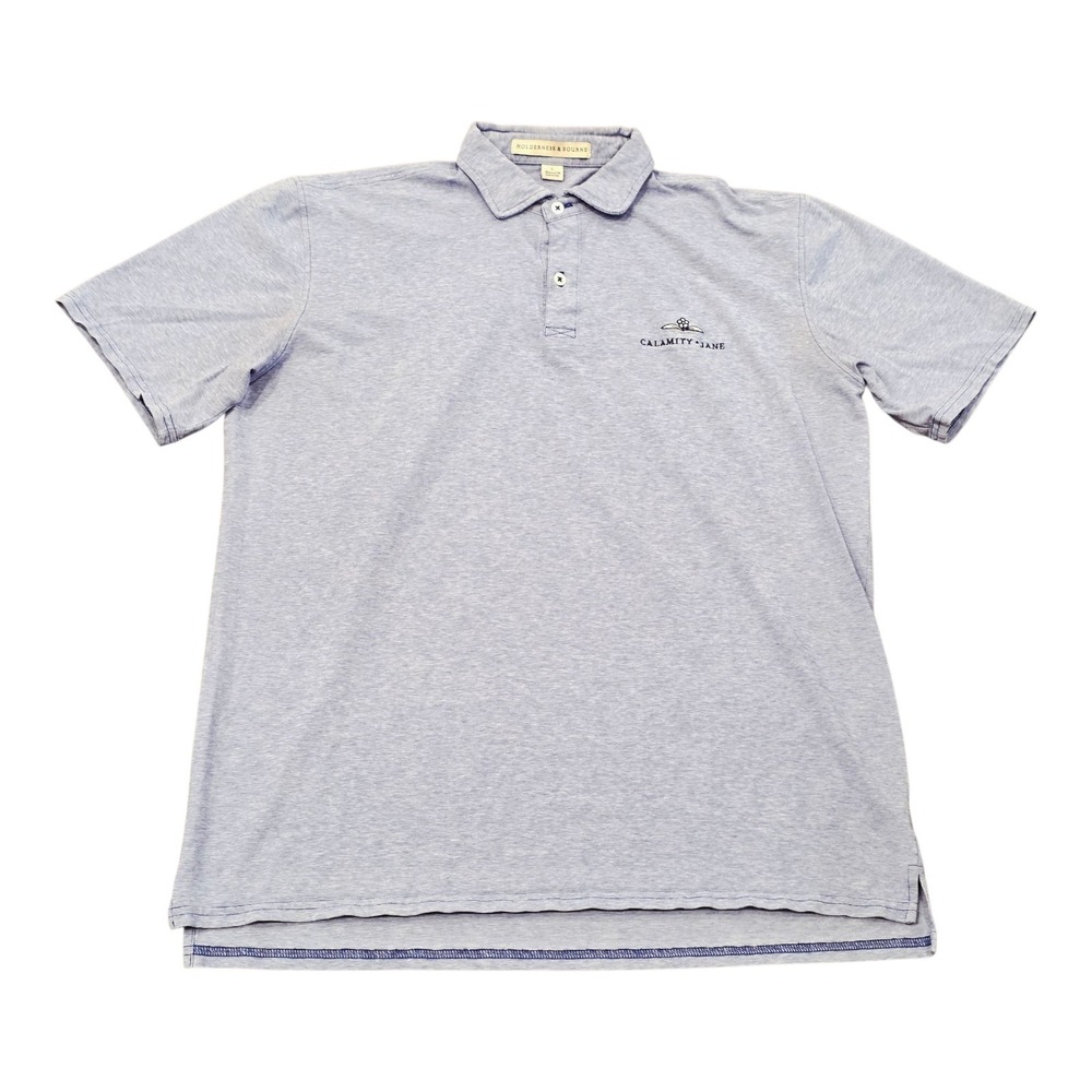 Men's Holderness & Bourne Golf Polo Calamity Jane Putter The Hilton Shirt Large